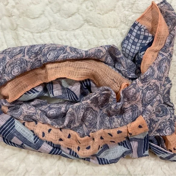 BCBGGeneration Multicolored Print Scarf - Picture 2 of 7